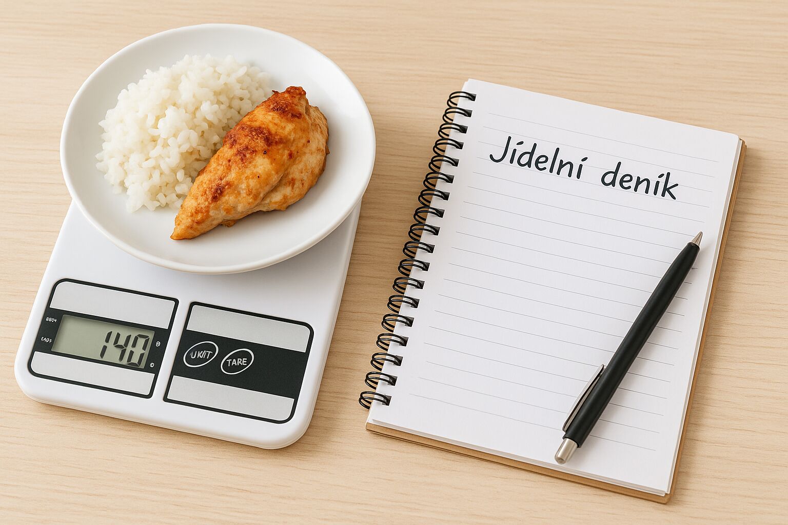 Deník pro kalorie